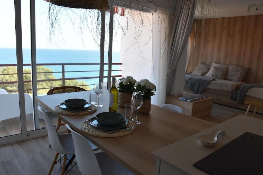 Precioso Apto Miami Primera Linia Playa Cala De Las Sirenas, Con Wifi Y Netflix, Adecuado Para Teletrabajar Miami Playa Buitenkant foto