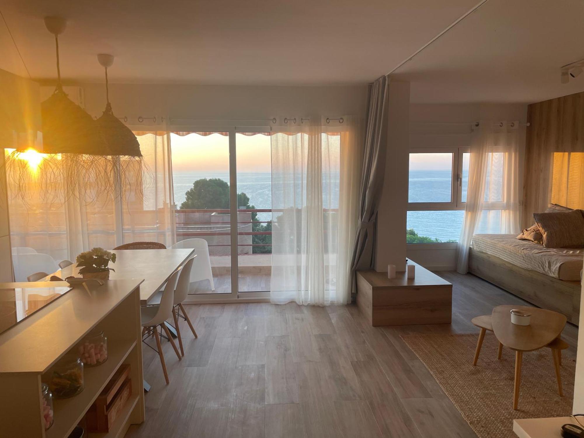Precioso Apto Miami Primera Linia Playa Cala De Las Sirenas, Con Wifi Y Netflix, Adecuado Para Teletrabajar Miami Playa Buitenkant foto